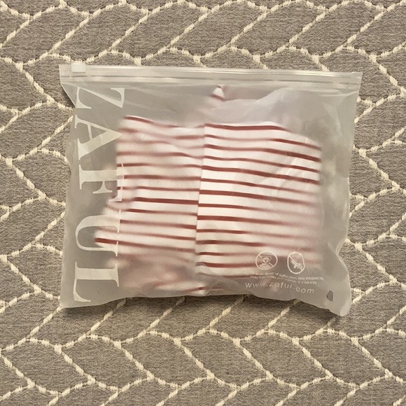 ZAFUL NWT Sexy striped bikini set size medium - Picture 9 of 10